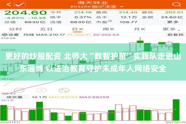 更好的炒股配资 北师大“数智护苗”实践队走进山东淄博 以法治教育守护未成年人网络安全