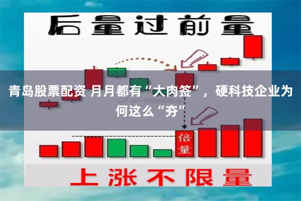 青岛股票配资 月月都有“大肉签”，硬科技企业为何这么“夯”