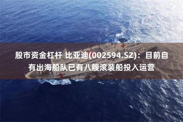 股市资金杠杆 比亚迪(002594.SZ)：目前自有出海船队已有八艘滚装船投入运营
